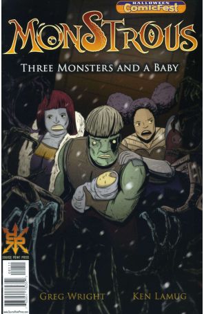 Monstrous: Three Monsters and a Baby Holiday Special 2018 published by Source Point