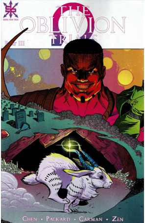 The Oblivion Trials 3 published by Source Point with cover art by Anderson Carman