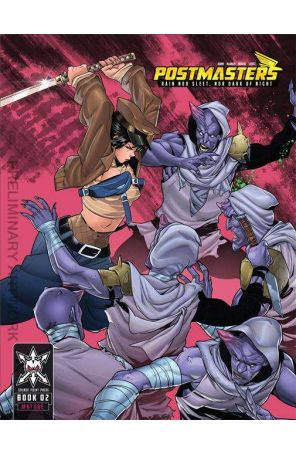 Postmasters 2 published by Source Point with cover art by Ruben Mocho
