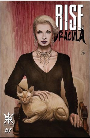 Rise of Dracula 1B published by Source Point with cover art by David Sanchez