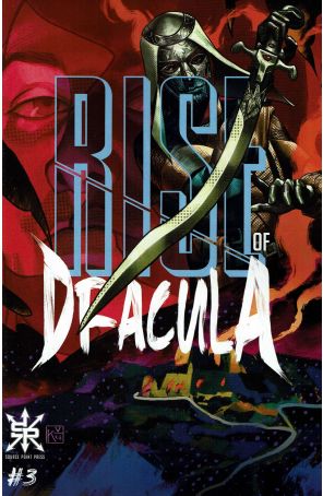 Rise of Dracula 3A published by Source Point with cover art by Keyla K. Valerio
