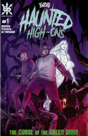 Twiztid Haunted High-Ons: The Curse of the Green Book 1A published by Source Point with cover art by Marianna Pescosta