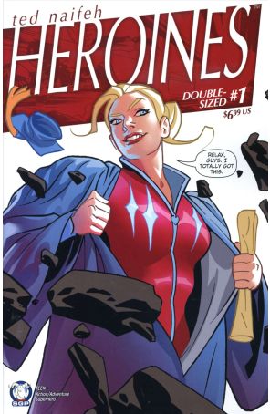 Heroines 1 published by Space Goat with cover art by Ted Naifeh