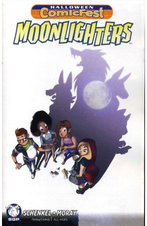 Moonlighters Mini: Halloween Comicfest 2017 published by Space Goat with cover art by Cal Moray