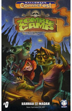 Zombie Camp Holiday Special 0 published by Space Goat with cover art by Dev Madan