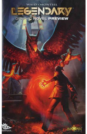 Legendary Ashcan 1 published by Spark Unlimited with cover art by JVST