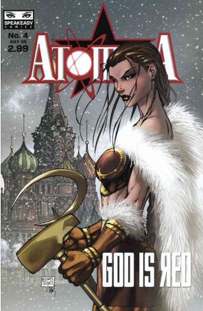 Atomika 4A published by Speakeasy with cover art by Michael Turner
