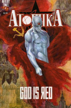 Atomika 5 published by Mercury with cover art by David Mack
