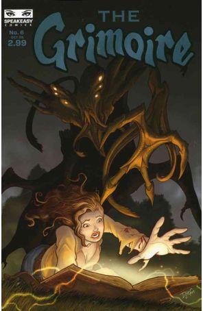 The Grimoire 6 published by Speakeasy with cover art by Djief