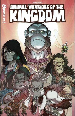 Animal Warriors of the Kingdom 1A published by Spero Toy with cover art by Utama Prastha
