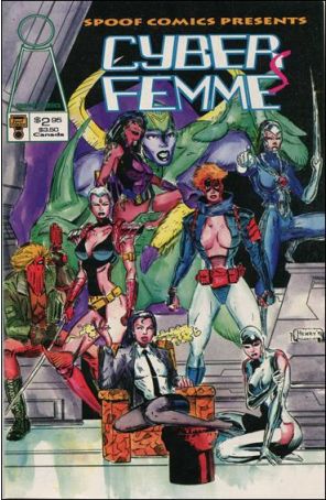 Cyber Femmes 1A published by Spoof with cover art by Sven O.