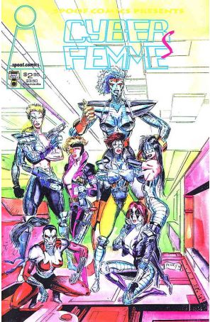 Cyber Femmes 1 published by Spoof with cover art by Sven O.