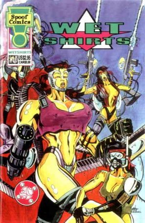 Spoof Comics 10 published by Spoof with cover art by Allan Jacobsen