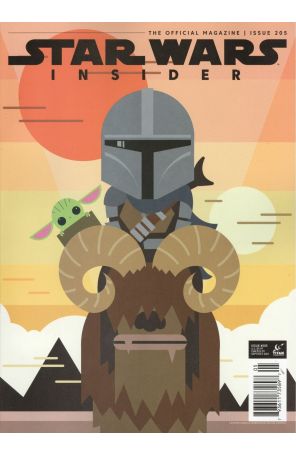 Star Wars Insider 205B published by Star Wars Fan Club