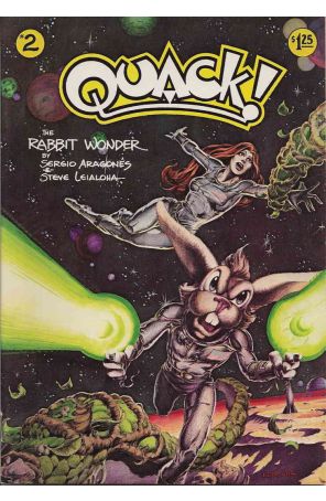Quack! 2 published by Star-Reach with cover art by Steve Leialoha