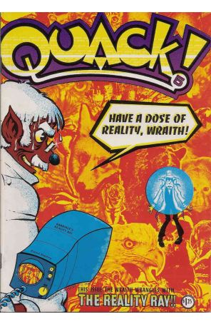Quack! 5 published by Star-Reach with cover art by Michael T. Gilbert