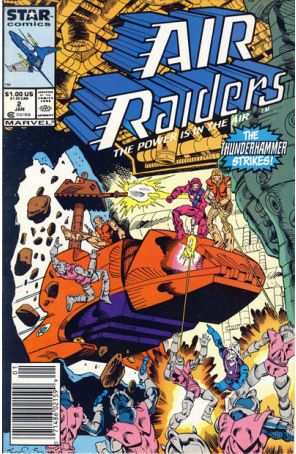 Air Raiders 2 (Newsstand) published by Marvel