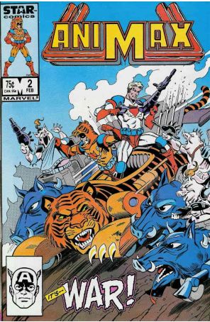 Animax 2 published by Marvel