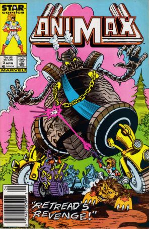 Animax 3 (Newsstand) published by Marvel