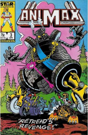 Animax 3 published by Marvel