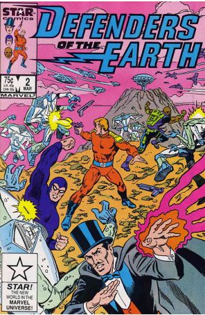 Defenders of the Earth 2 published by Marvel/Star with cover art by Alex Saviuk