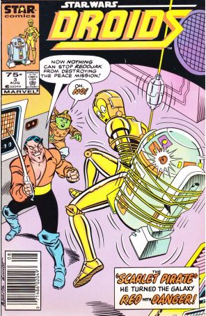 Droids 3 (Newsstand) published by Marvel with cover art by John Romita