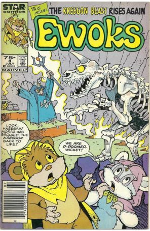 Ewoks 8 (Newsstand) published by Marvel