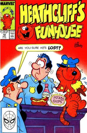 Heathcliff's Funhouse 10 published by Marvel/Star