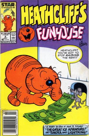Heathcliff's Funhouse 2 (Newsstand) published by Marvel/Star