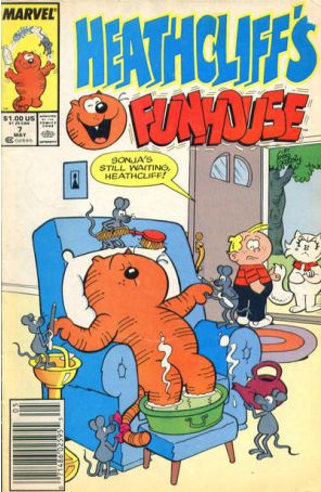 Heathcliff's Funhouse 7 (Newsstand) published by Marvel/Star