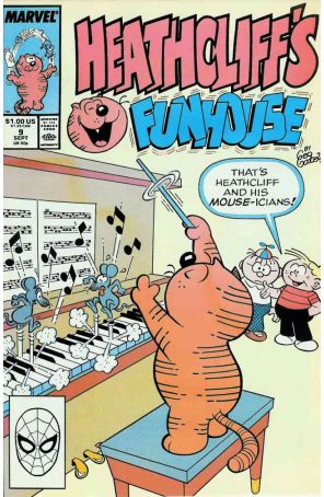 Heathcliff's Funhouse 9 published by Marvel/Star
