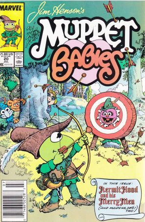 Muppet Babies (Star/Marvel) 20 (Newsstand) published by Marvel