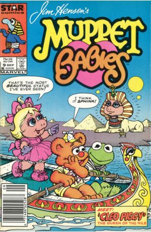 Muppet Babies (Star/Marvel) 9 (Newsstand) published by Marvel