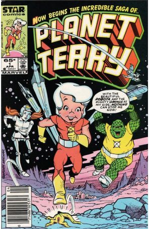 Planet Terry 1 (Newsstand) published by Marvel with cover art by Warren Kremer