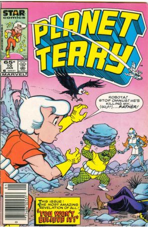 Planet Terry 10 (Newsstand) published by Marvel with cover art by Warren Kremer