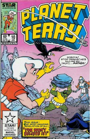 Planet Terry 10 published by Marvel with cover art by Warren Kremer
