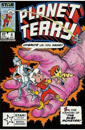 Planet Terry 4 published by Marvel with cover art by Warren Kremer
