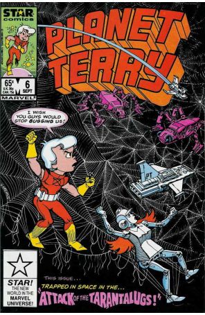 Planet Terry 6 published by Marvel with cover art by Warren Kremer