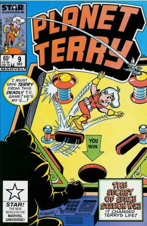 Planet Terry 9 published by Marvel with cover art by Warren Kremer