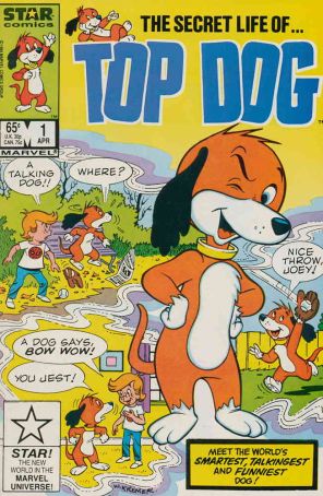 Top Dog 1 published by Marvel with cover art by Warren Kremer