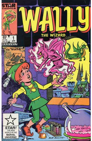 Wally the Wizard 1 published by Marvel with cover art by Bob Bolling