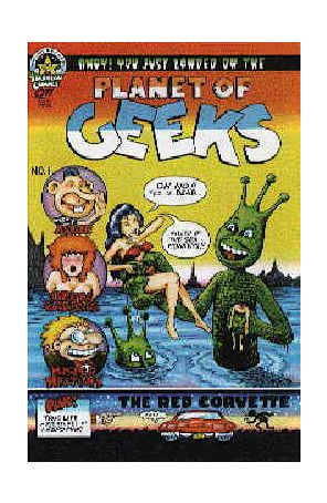Planet of Geeks 1 published by Starhead with cover art by R.L. Crabb