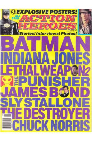 Action Heroes 1 (Newsstand) published by Starlog