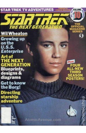 Official Star Trek: The Next Generation Magazine 10 published by Starlog
