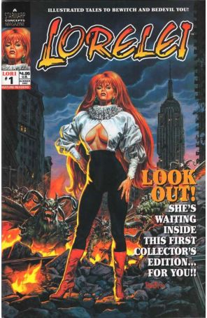 Lorelei (2nd Series) 1 published by Starwarp with cover art by Bob Larkin