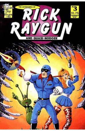 The Adventures of Rick Raygun 3 published by Stop Dragon