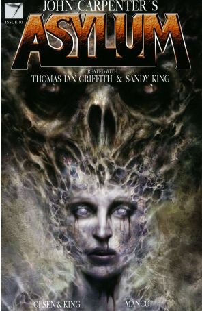 Asylum (John Carpenter's) 10 published by Storm King with cover art by Nick Percival
