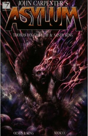 Asylum (John Carpenter's) 13 published by Storm King with cover art by Nick Percival
