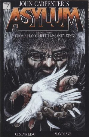 Asylum (John Carpenter's) 7 published by Storm King with cover art by Tom Mandrake