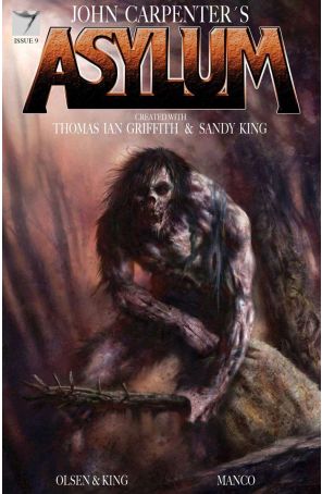 Asylum (John Carpenter's) 9 published by Storm King with cover art by Nick Percival
